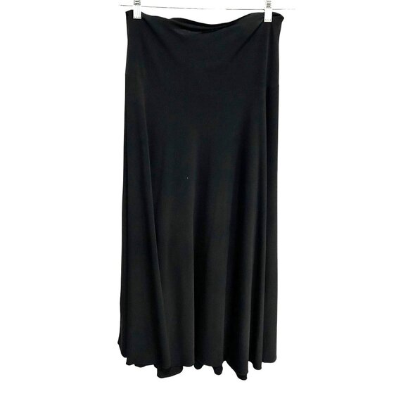 Valentina Black Long Maxi Skirt One Size Fit Most Whimsygoth Academia Witchycore - Picture 1 of 8